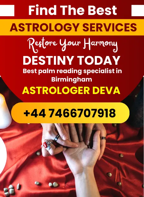 Well reputed palm reading specialist in Birmingham- Astrologer Deva