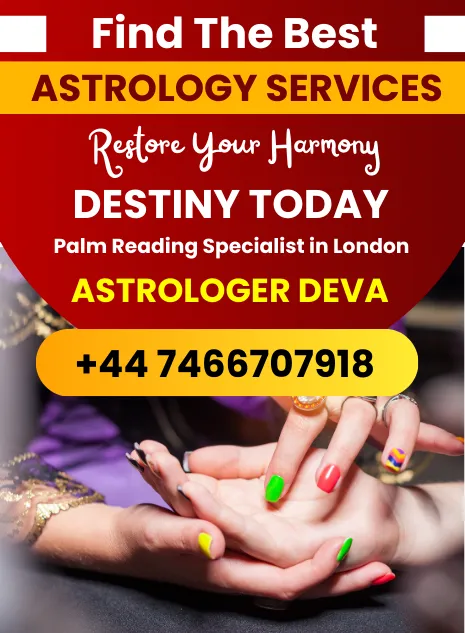 Expert Palm Reading Specialist in London - Astrologer Deva