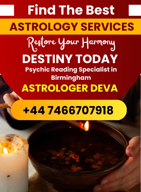 Top Psychic Reading Specialist in Birmingham - Astrologer Deva