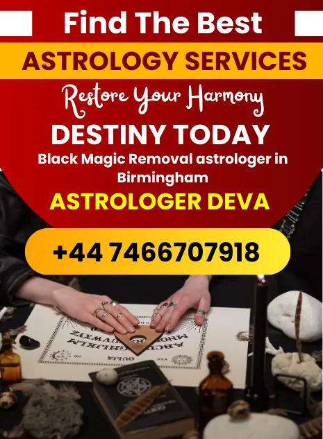 A certified Black Magic Removal astrologer in Birmingham- Astrologer Deva